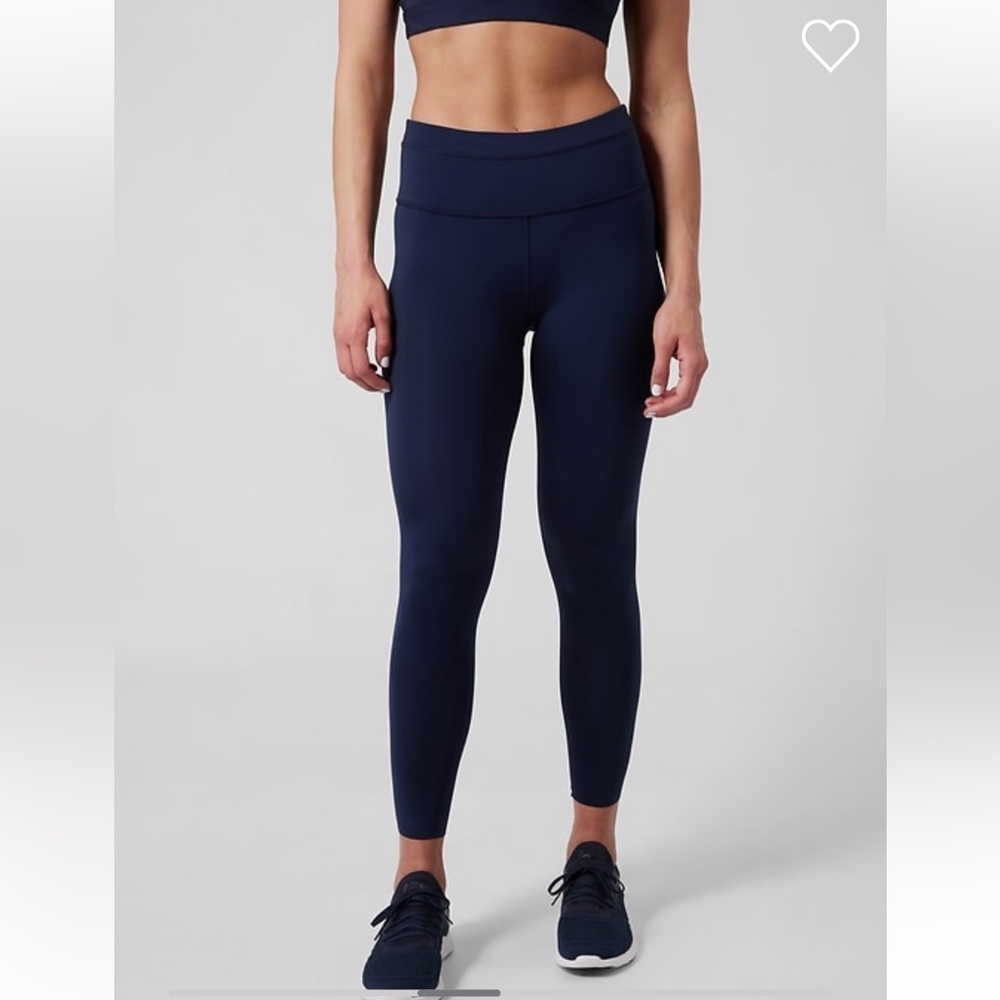 Athleta Accelerate 7/8 Blue Tight - NWT - XXS